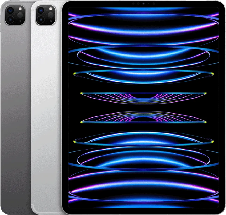 iPad Pro 11 inch chip M2 của Apple, phiên bản 2TB, đi kèm với các phụ kiện như Magic Keyboard và Apple Pencil.