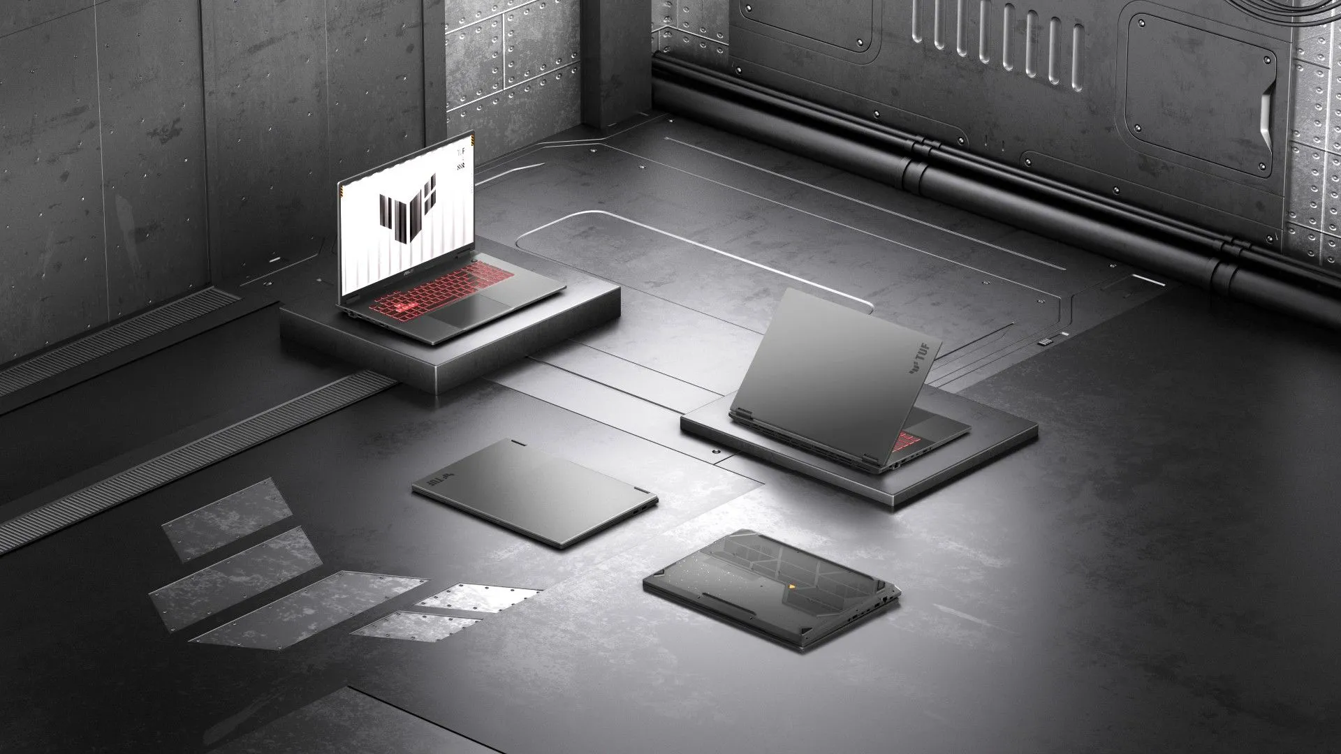 Laptop gaming ASUS TUF Gaming A18 màu Xám Eclipse với màn hình 18 inch