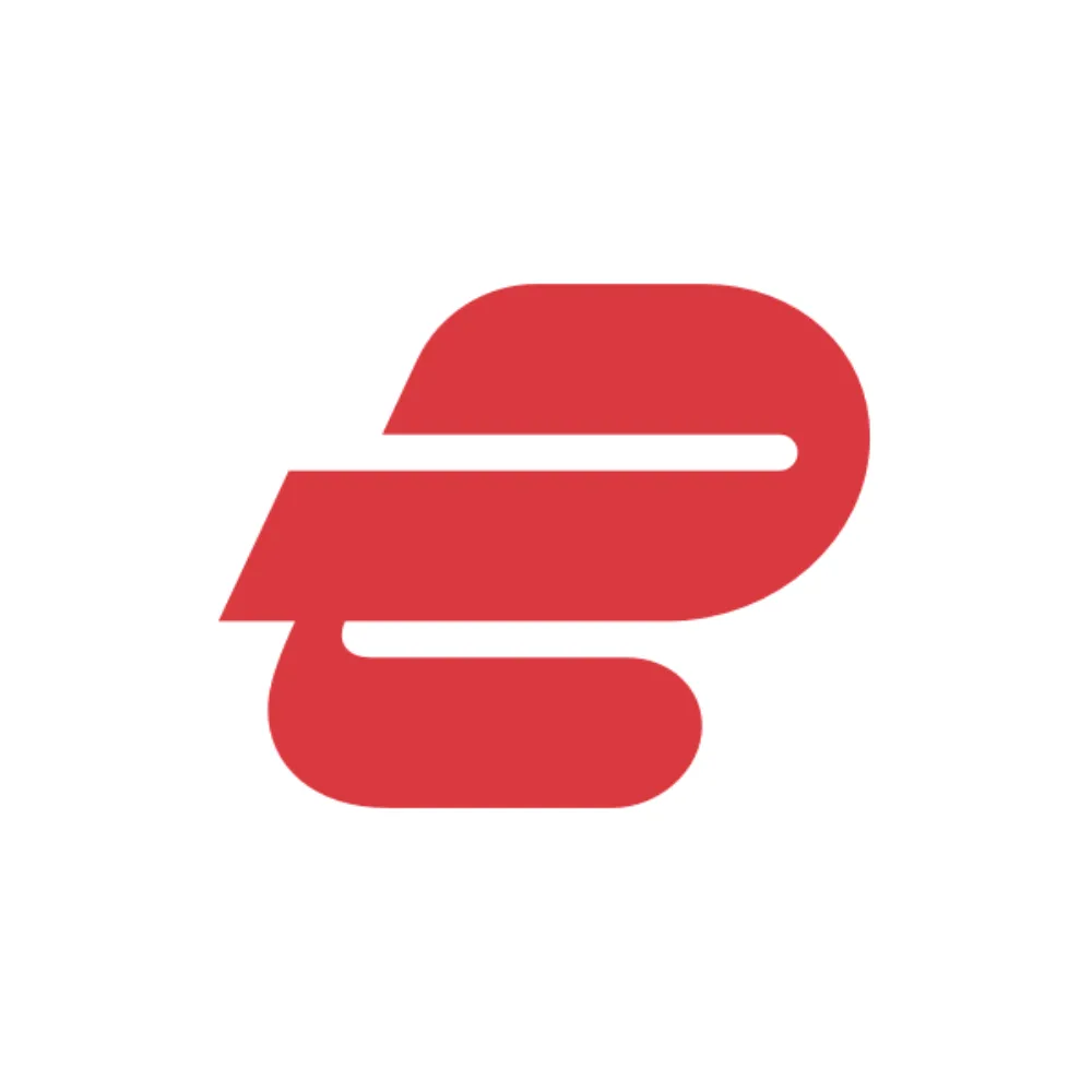 Logo ExpressVPN, một dịch vụ VPN hàng đầu