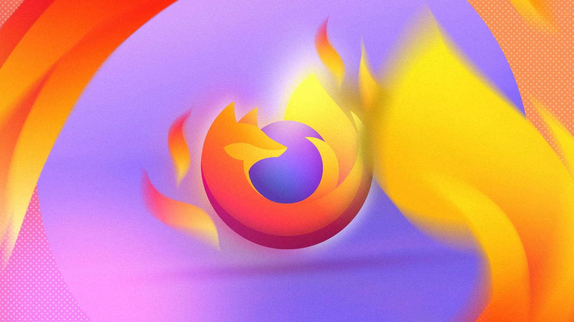 Logo trình duyệt Firefox với hình ảnh cáo lửa bao quanh trung tâm