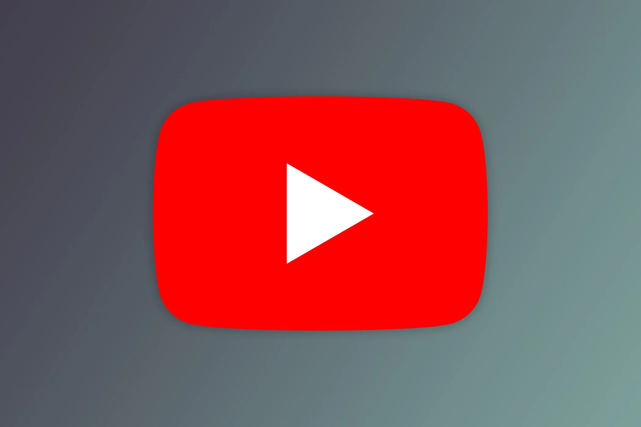 Logo YouTube trên màn hình với các hình ảnh video gợi ý
