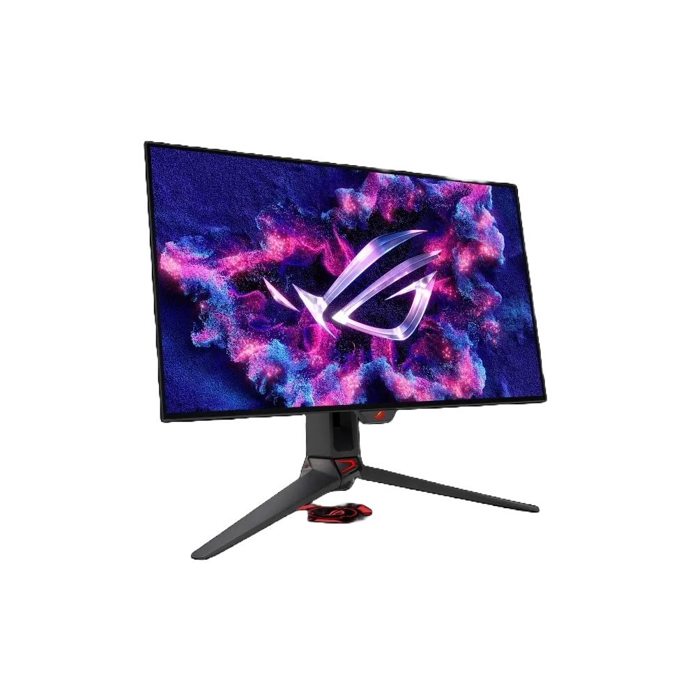 Màn hình ASUS ROG Swift PG27AQDP trên bàn