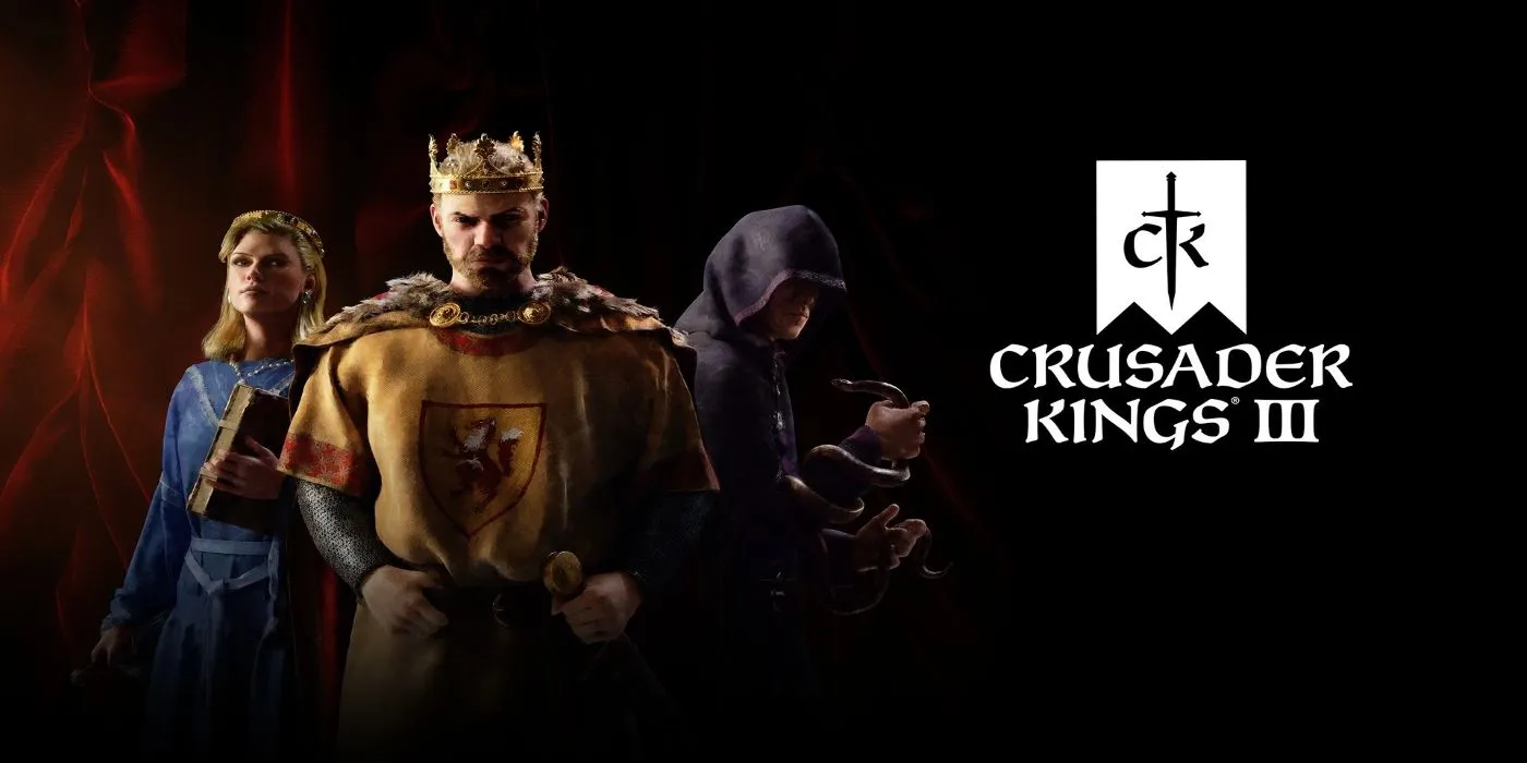 Nghệ thuật chính của game Crusader Kings 3 với hình ảnh gia tộc