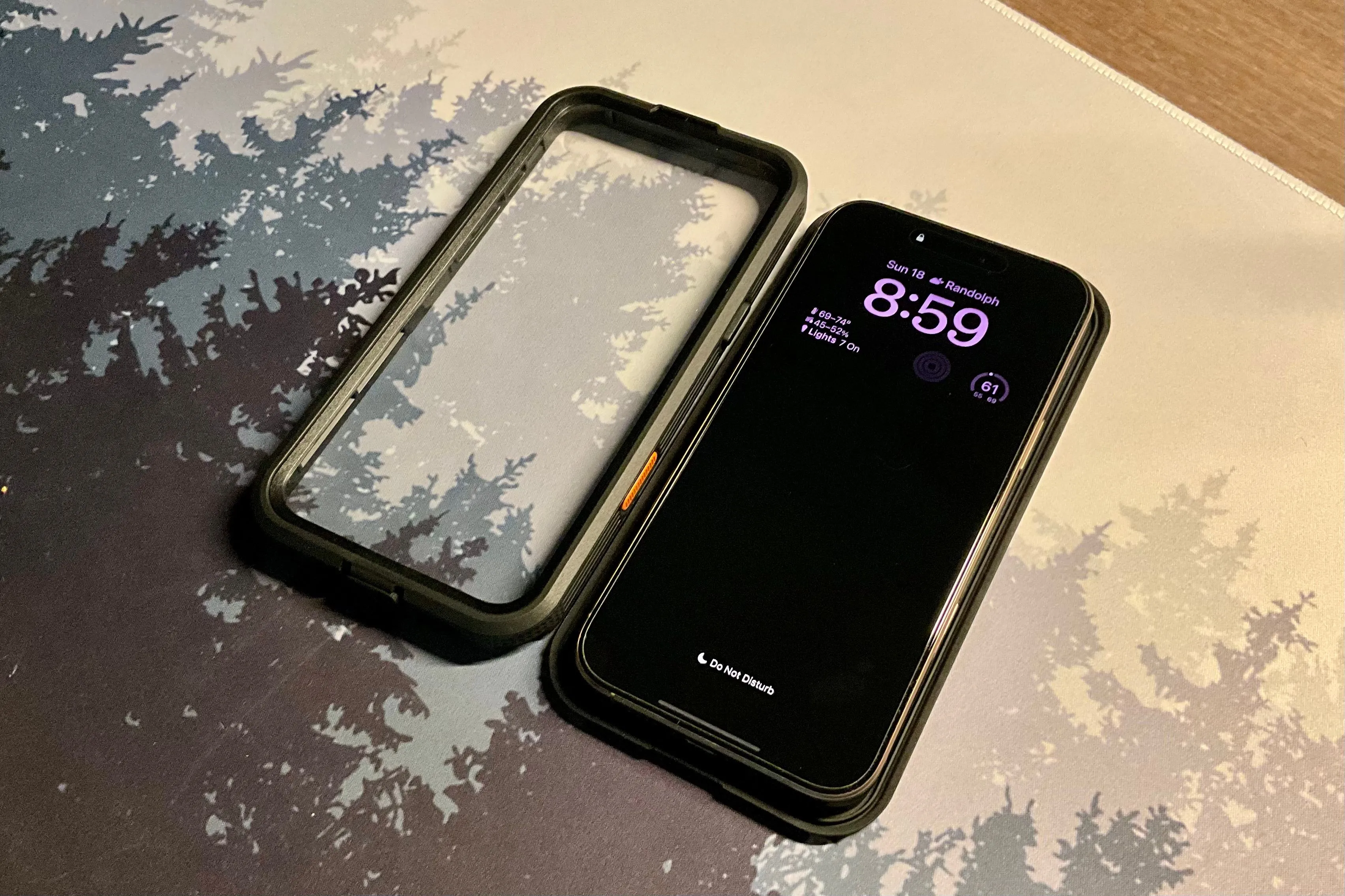 Ốp lưng tích hợp kính cường lực bảo vệ toàn diện mặt trước và sau của iPhone