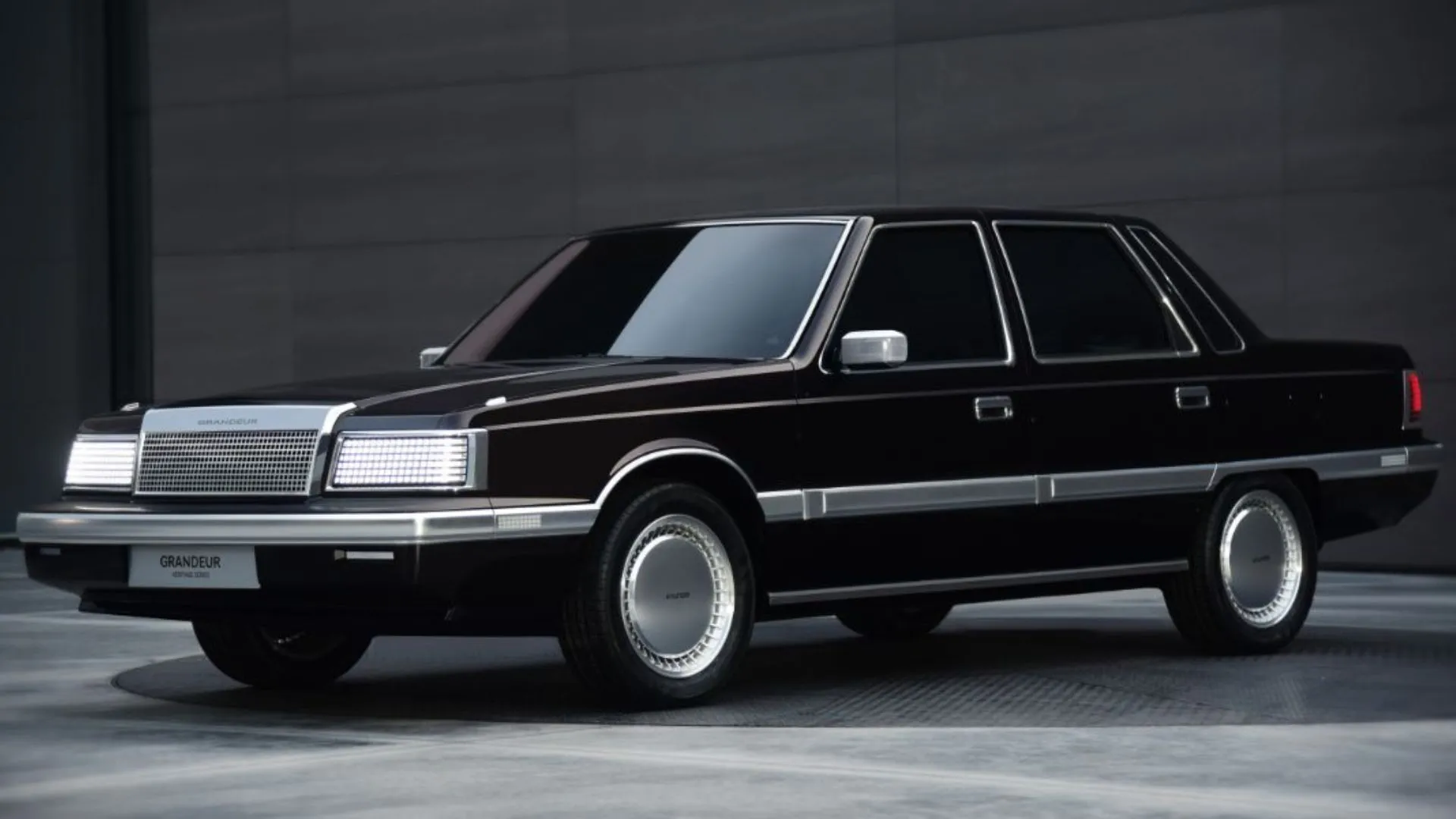 Phong cách cổ điển kết hợp tương lai của Hyundai Heritage Series Grandeur concept