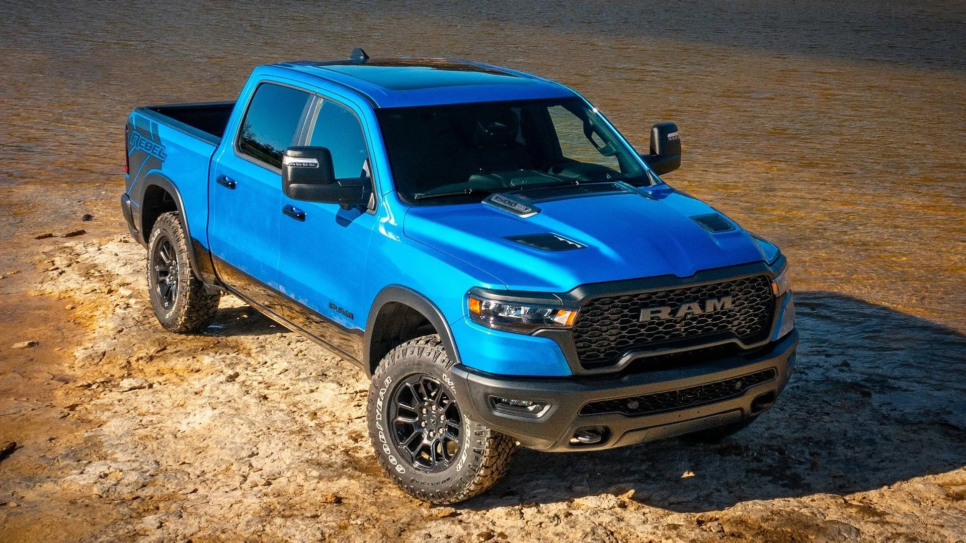 Ram 1500 2025 màu đen, dòng xe bán tải cỡ lớn dẫn đầu về độ bền bỉ và hiệu suất