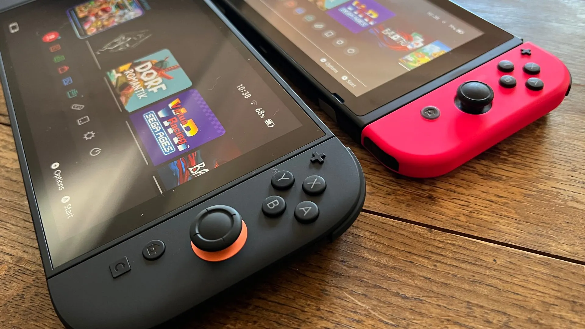 So sánh kích thước và thiết kế của Joy-Con trên Nintendo Switch 2 và Switch đời đầu.