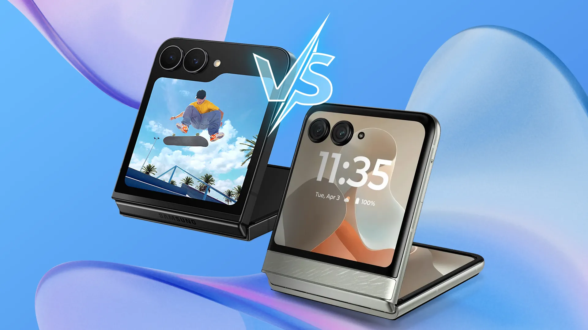 So sánh trực diện giữa Samsung Galaxy Z Flip 7 FE và Motorola Razr