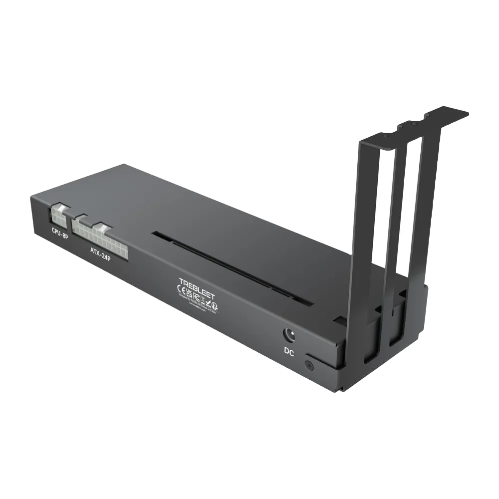 Thiết bị enclosure eGPU TREBLEET Thunderbolt 3 Mini, một giải pháp nâng cấp đồ họa hiệu quả cho mini PC thiếu card rời.