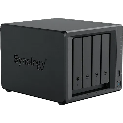 Thiết bị NAS Synology DiskStation DS423+ 4 khay ổ cứng, một giải pháp lưu trữ mạng hiện đại và đáng tin cậy thay thế cho Drobo.