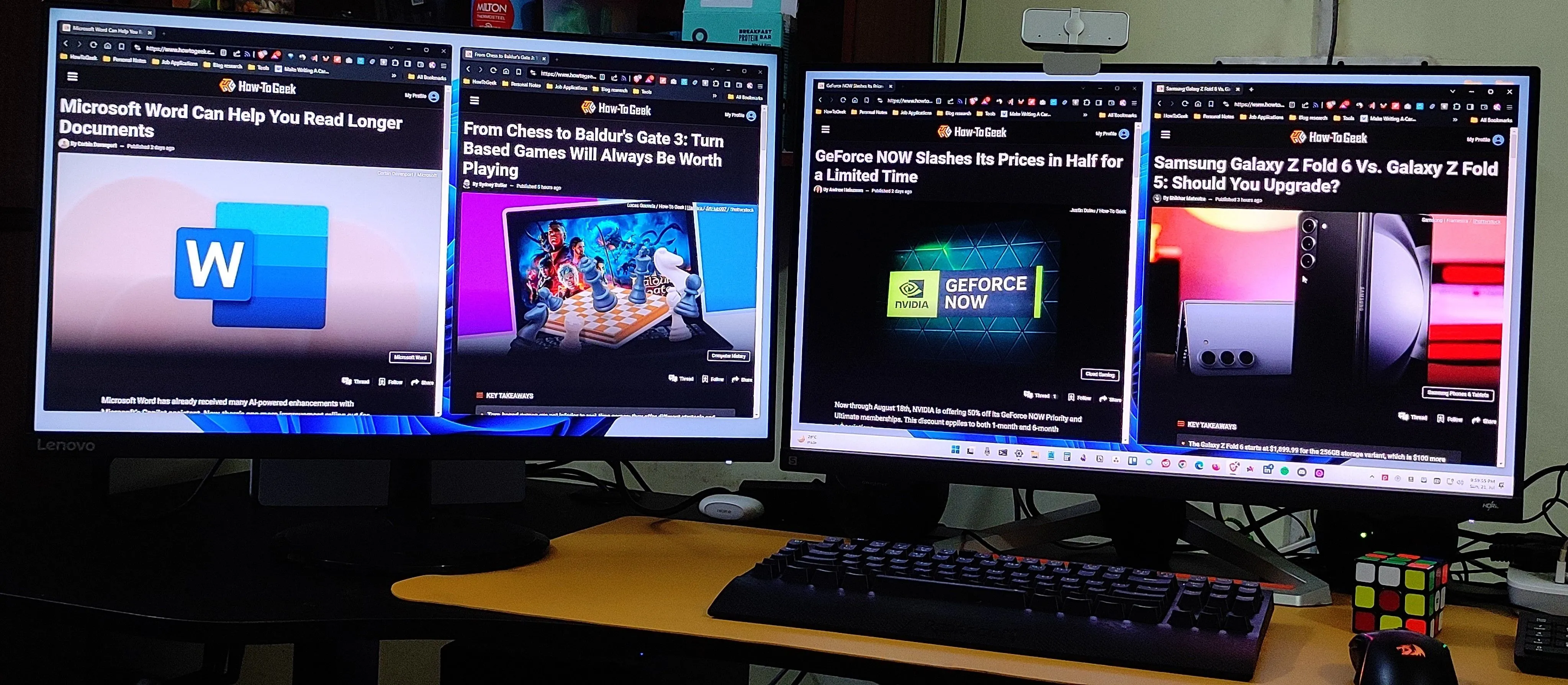 Thiết lập đa màn hình sử dụng DisplayPort Passthrough