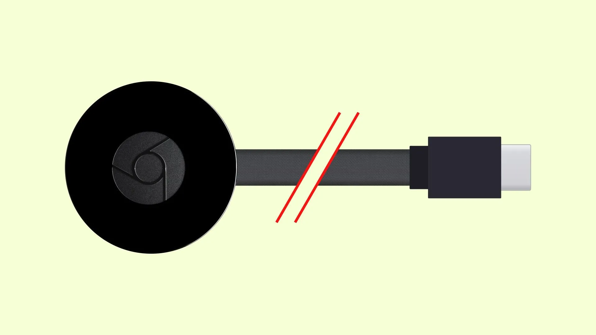Thông báo lỗi Chromecast trên màn hình tivi