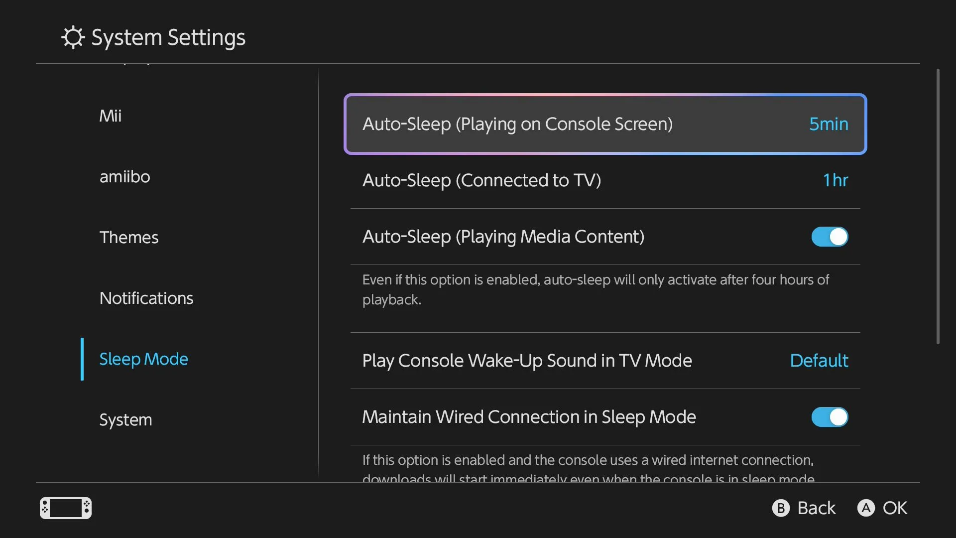 Tùy chỉnh thời gian tự động ngủ (Auto-Sleep) trên Nintendo Switch 2 để tiết kiệm pin