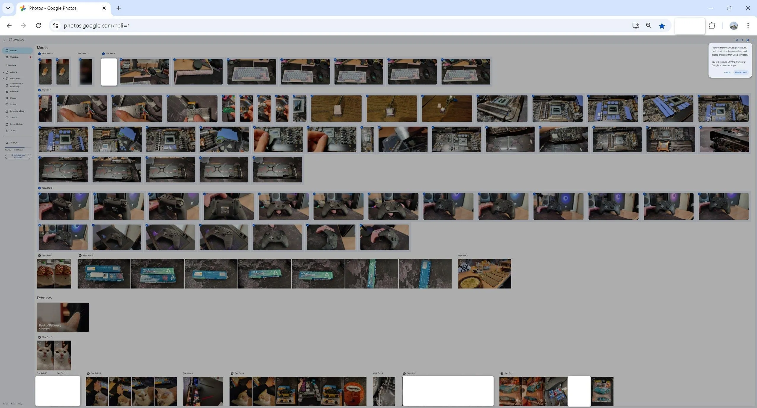Hướng dẫn xóa ảnh hàng loạt trên Google Photos bằng cách chọn nhiều ảnh