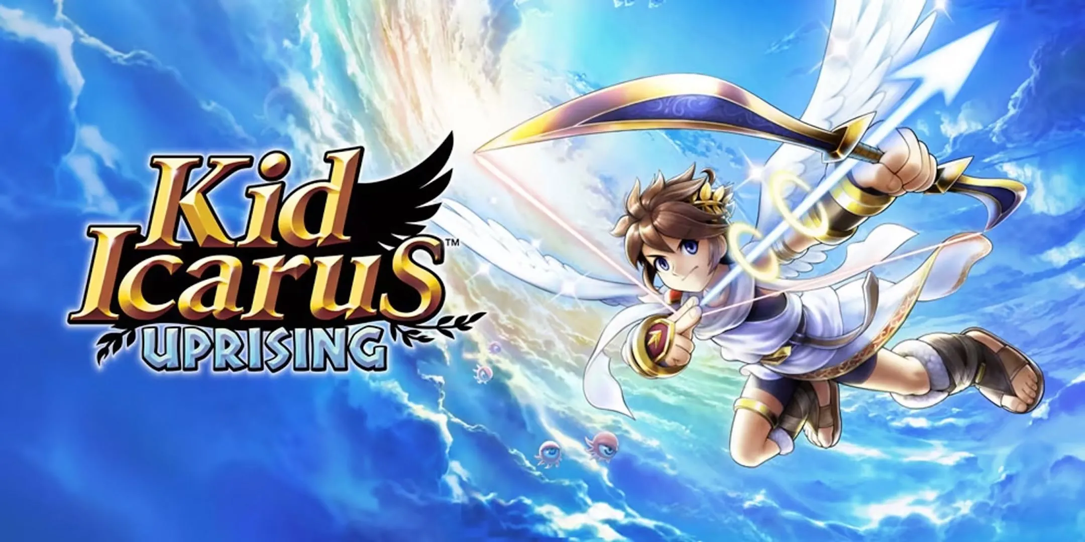Key art của Kid Icarus Uprising với nhân vật Pit