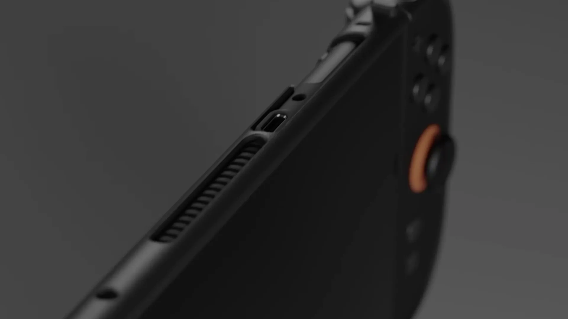 Mô phỏng cổng USB-C bổ sung trên cạnh trên của Switch 2 do Genki thiết kế