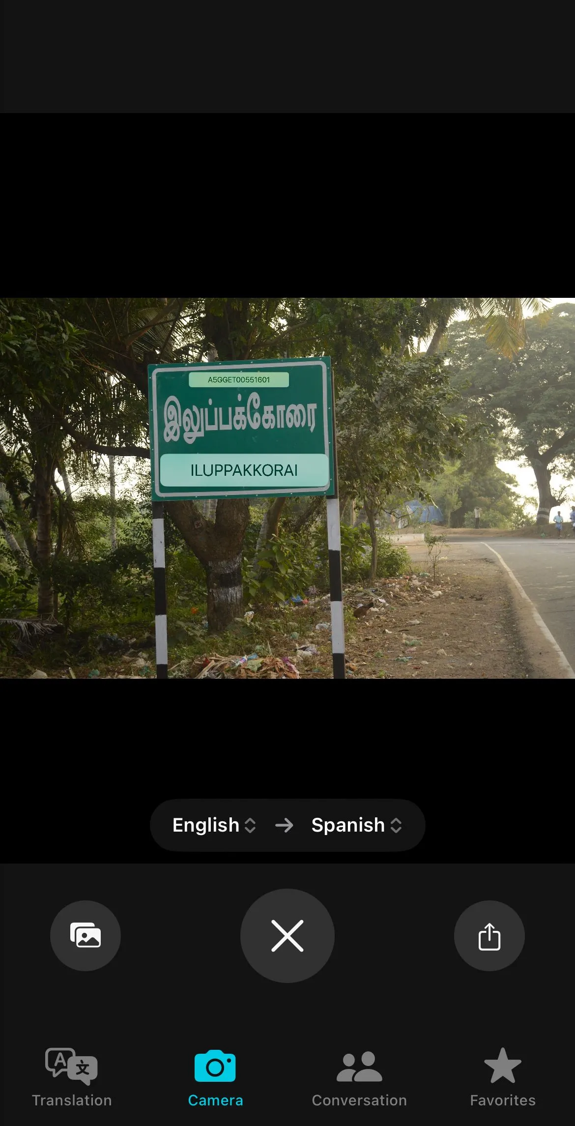 Sử dụng Apple Translate để dịch bằng camera