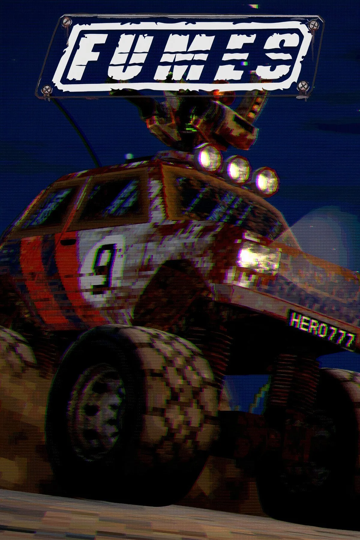 Xe chiến đấu tùy chỉnh trong thế giới hậu tận thế của FUMES demo trên Steam