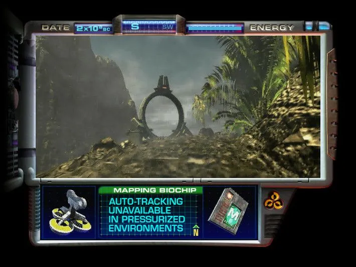 Ảnh chụp màn hình phiên bản remastered của The Journeyman Project với đồ họa được nâng cấp