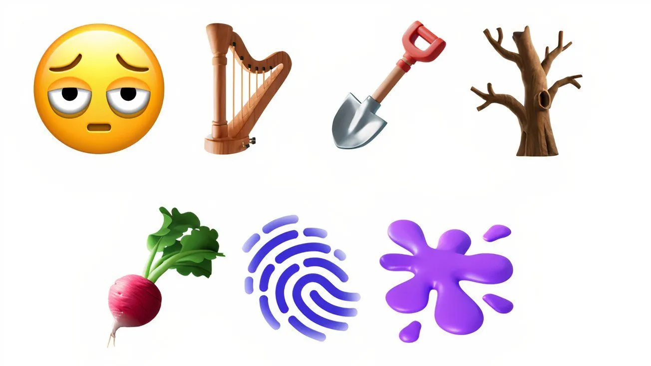 Bảy biểu tượng emoji mới của Unicode 16 được cập nhật trên macOS Sequoia 15.4