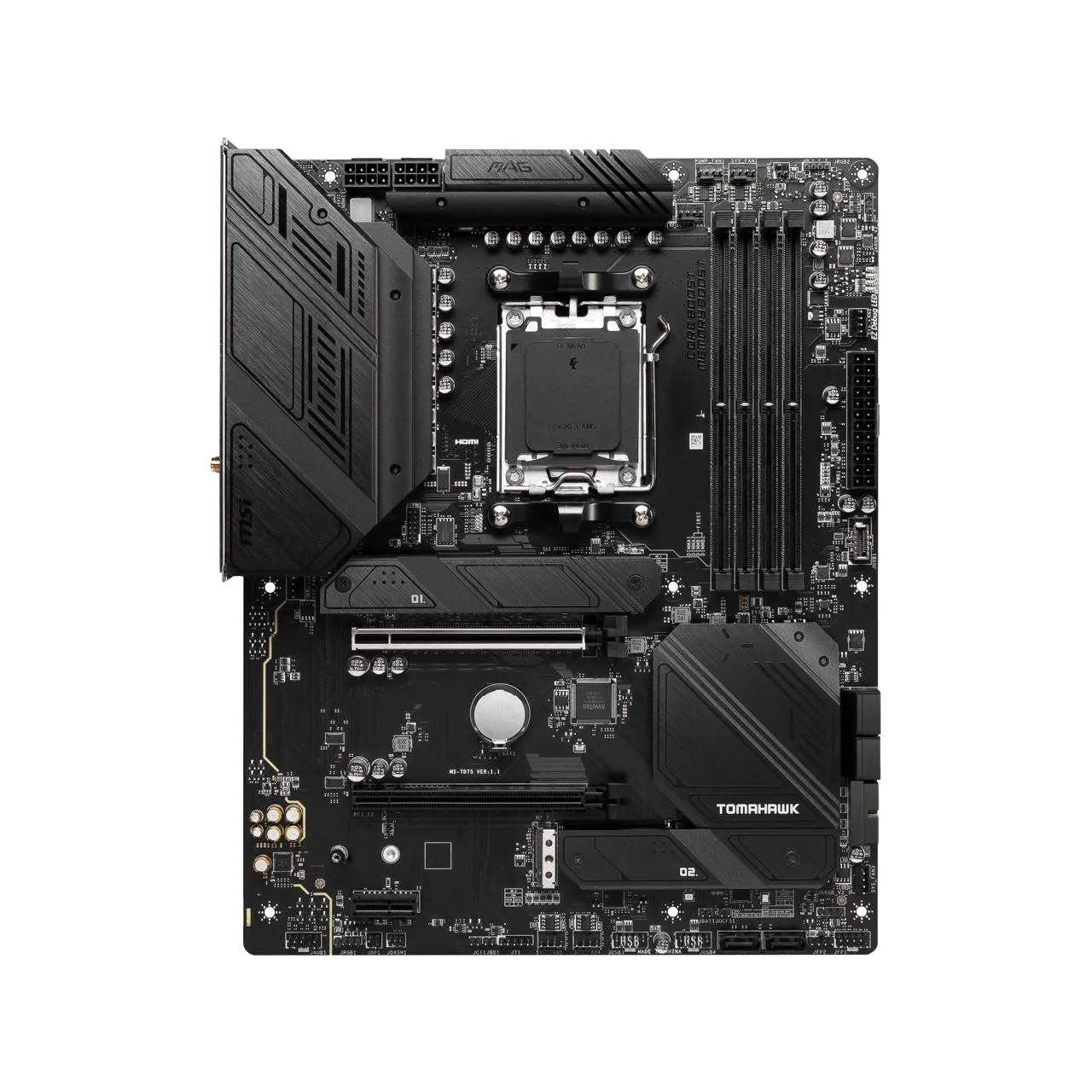 Bo mạch chủ MSI MAG B650 Tomahawk WiFi Gaming với VRM mạnh mẽ và Wi-Fi tích hợp