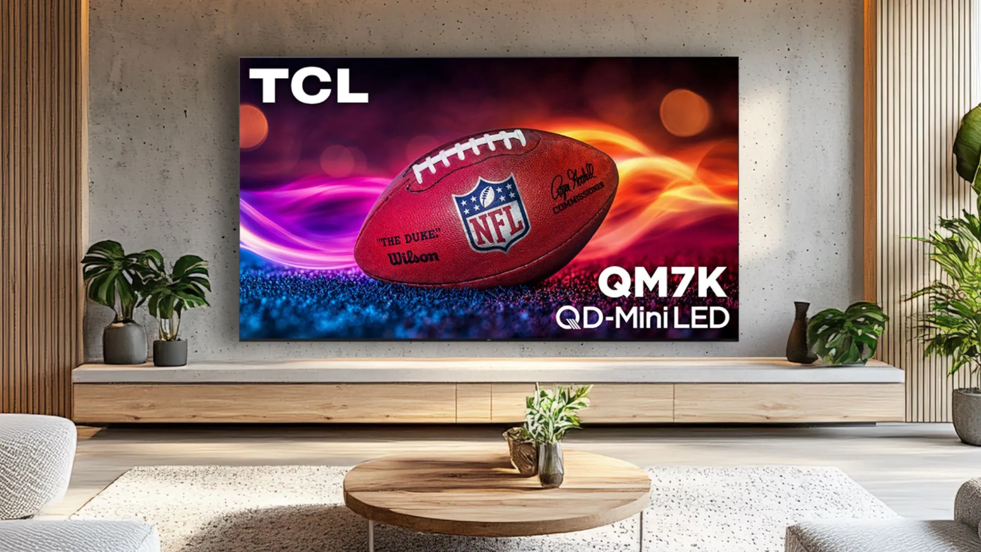 Dòng TV Mini-LED TCL QM7K mới với kích thước lớn