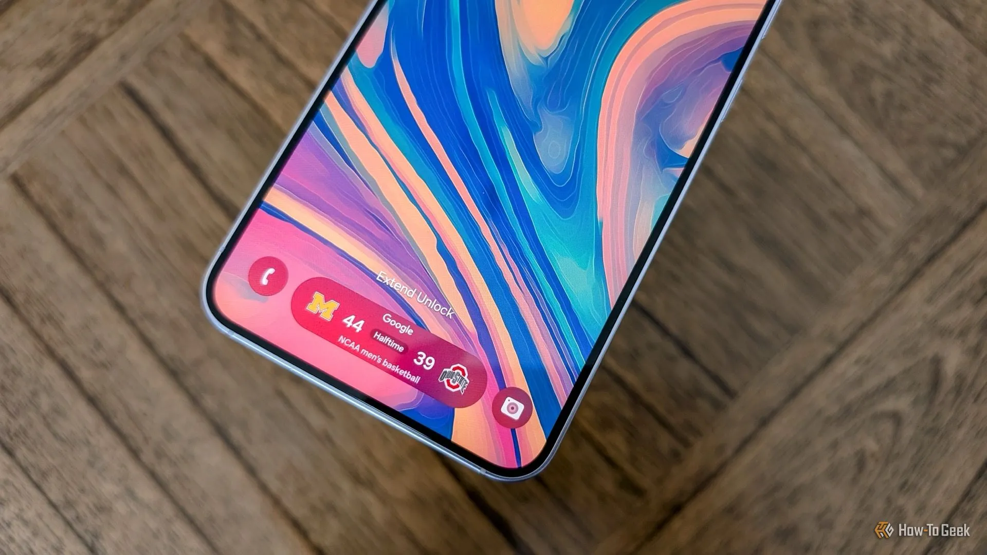 Giao diện Now Bar mới của Samsung Galaxy S25