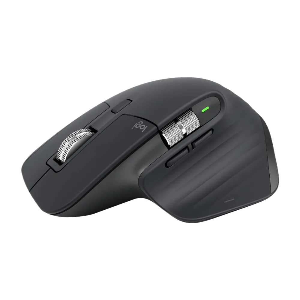 Hình ảnh chuột Logitech MX Master 3S, một thiết bị hỗ trợ tối ưu hóa năng suất làm việc.