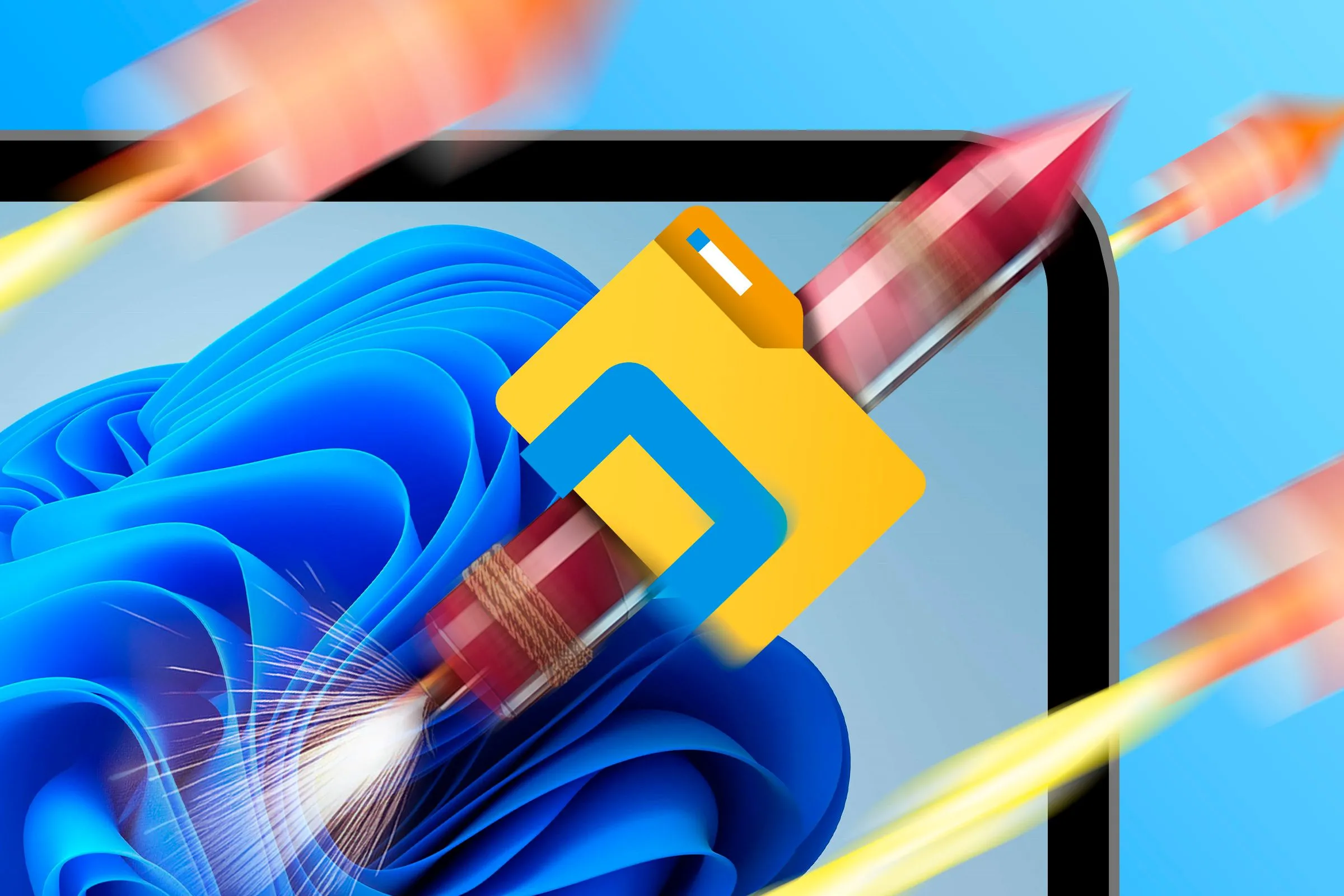 Hình ảnh tượng trưng cho các lựa chọn thay thế File Explorer trên Windows, thể hiện sự đa dạng