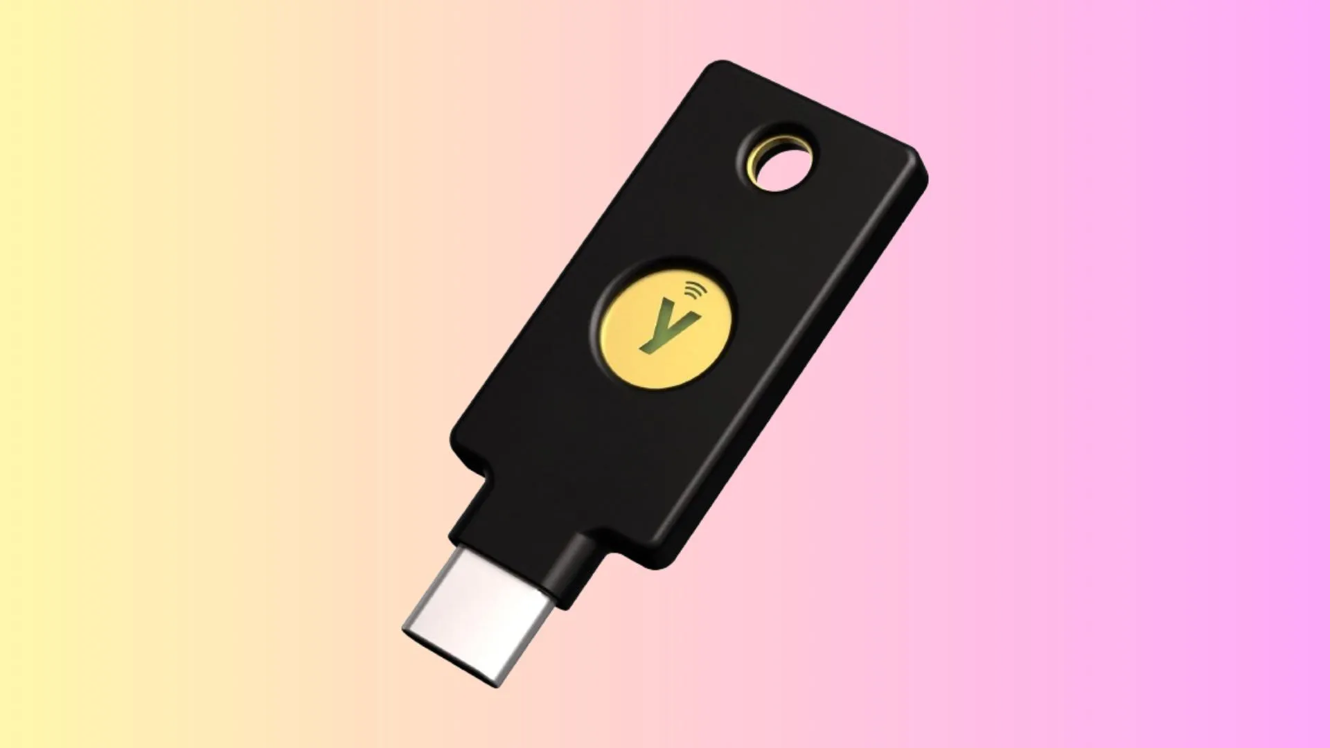 Khóa bảo mật Yubico Security Key C NFC với cổng USB-C và tính năng NFC