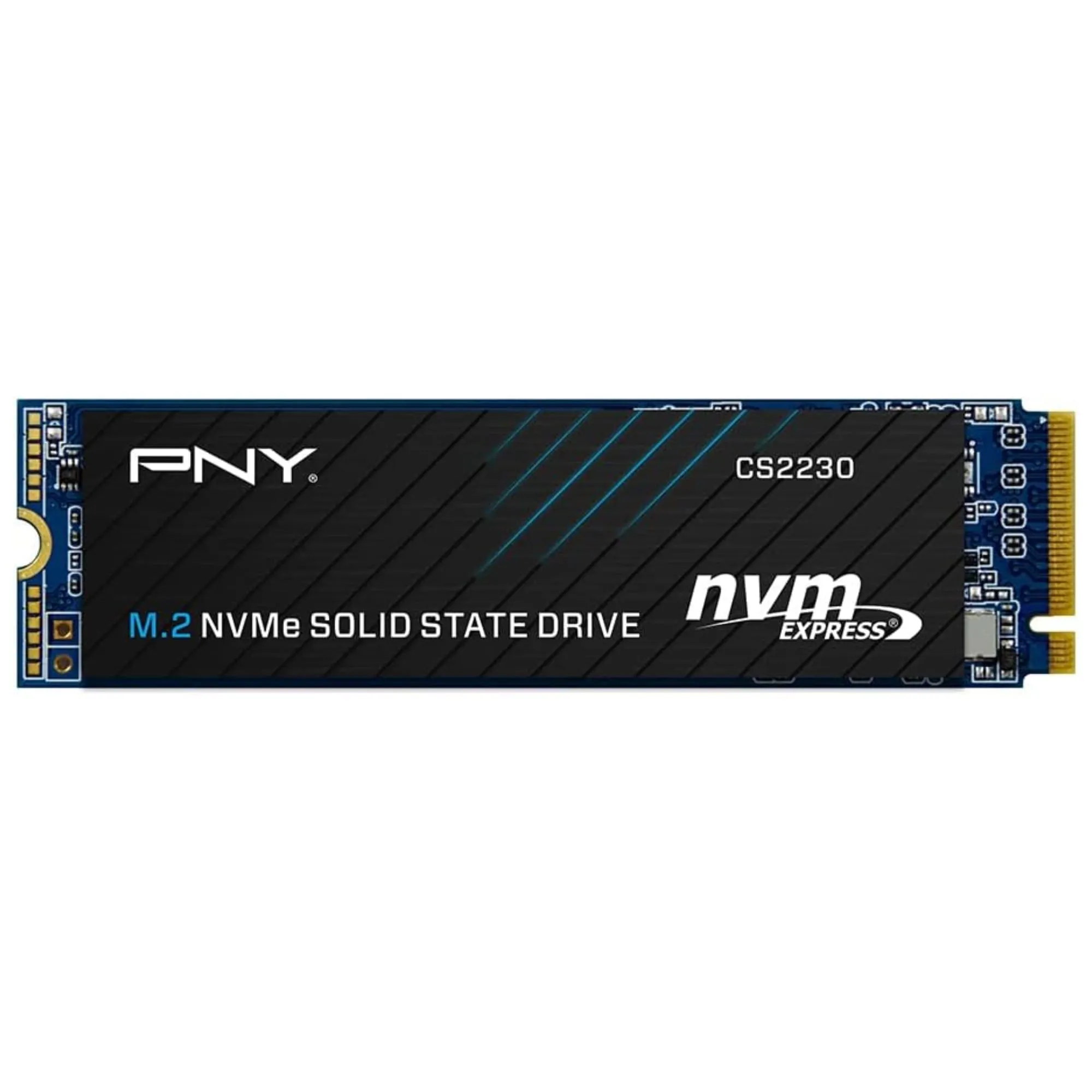 Ổ cứng SSD M.2 NVMe, đại diện cho tùy chọn nâng cấp bộ nhớ lưu trữ tốc độ cao cho máy tính Linux của bạn.