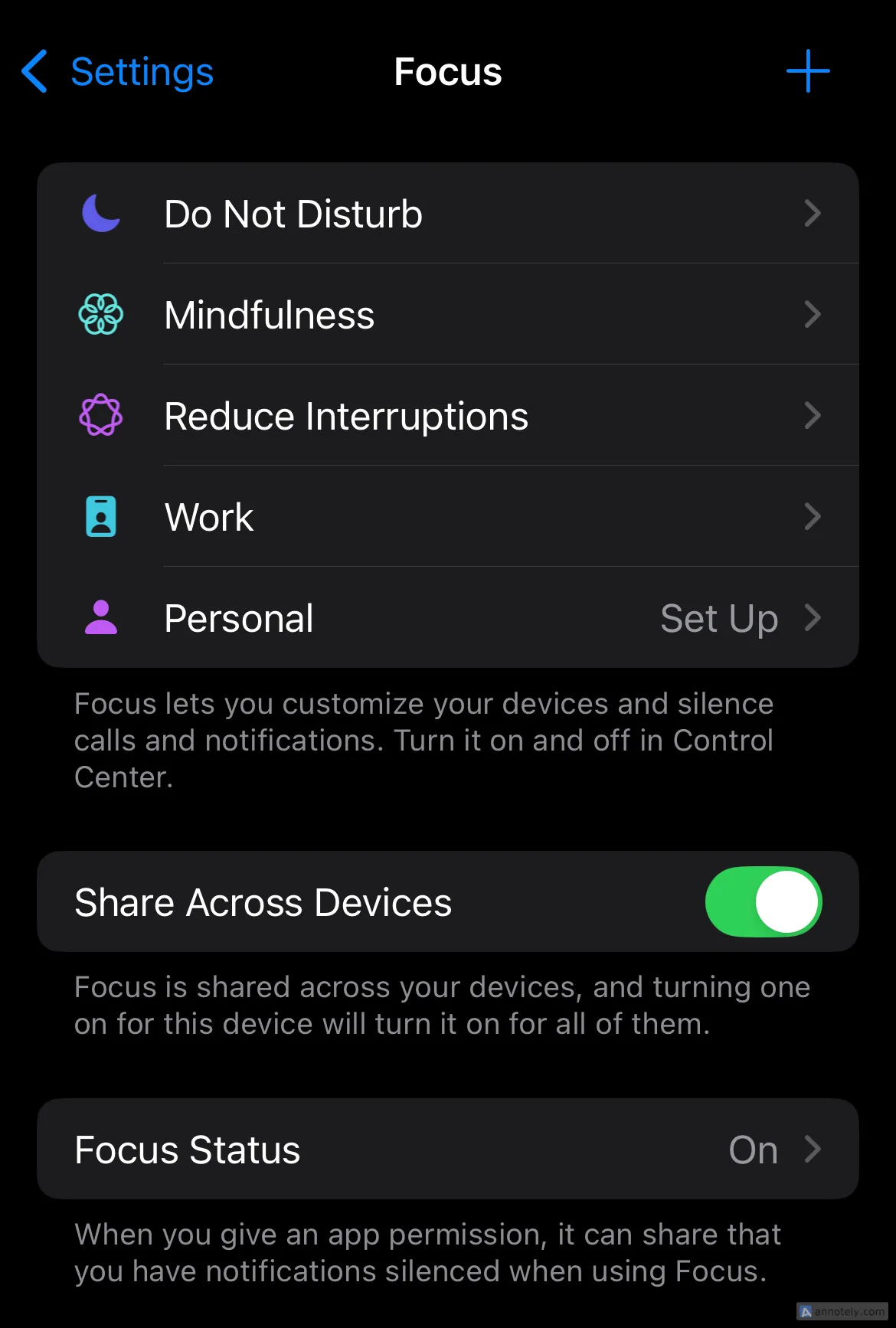 Thiết lập và tùy chỉnh chế độ Tập trung (Focus Mode) trên iPhone để quản lý thông báo
